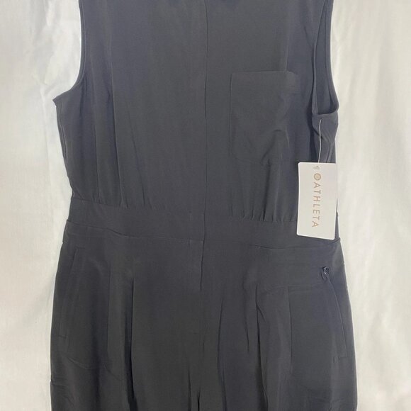 Athleta Women's Brooklyn Heights Wide Leg Jumpsuit – Size 16 – Black - Picture 11 of 13